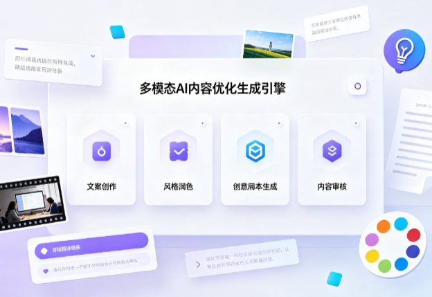 沿滩区AI智能内容优化创新 多模态生成技术丰富数字内容创作生态