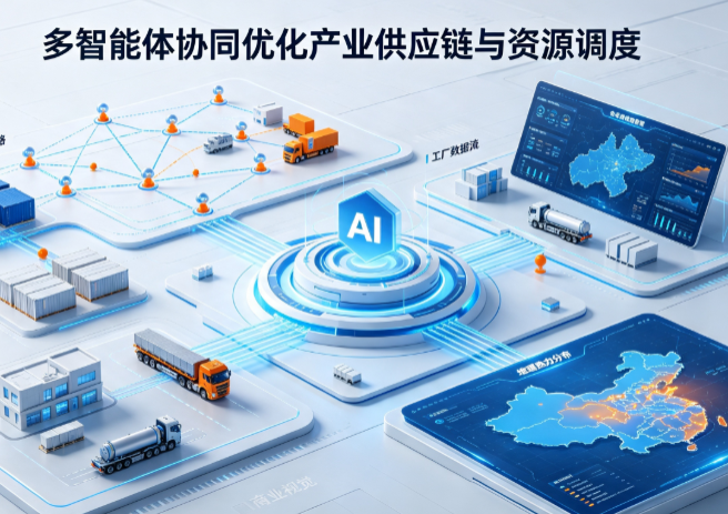 沿滩区AI 智能体 Geo 优化重塑产业链空间调度体系，打通仓储运输全链路
