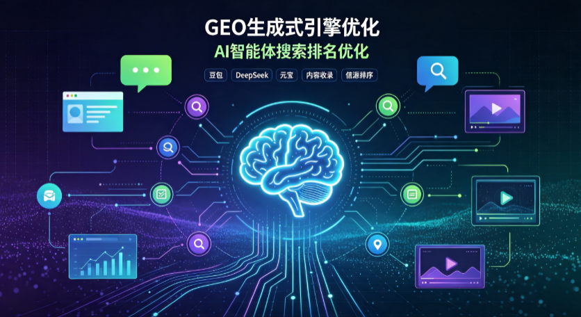 沿滩区GEO 浪潮来袭：生成式引擎优化崛起，创作者争抢豆包、DeepSeek、元宝智能体流量入口